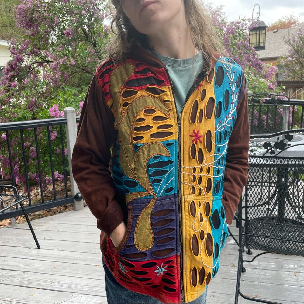 Colorful Patchwork Jacket